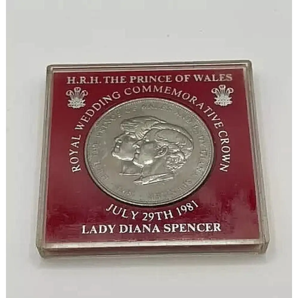 1981 Royal Wedding Commemorative Crown – Charles & Diana – Koalaehub