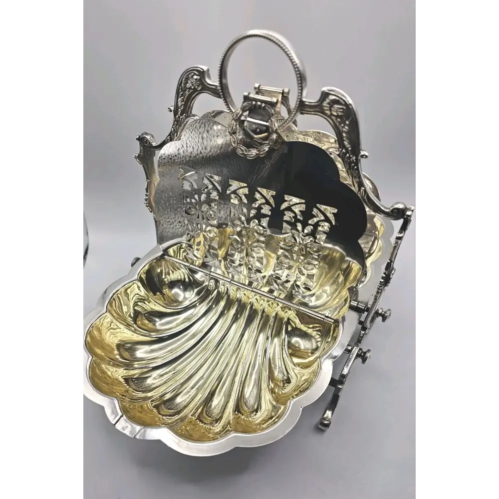 Victorian Silver-Plated Dome Top Tureen for Elegant Dining