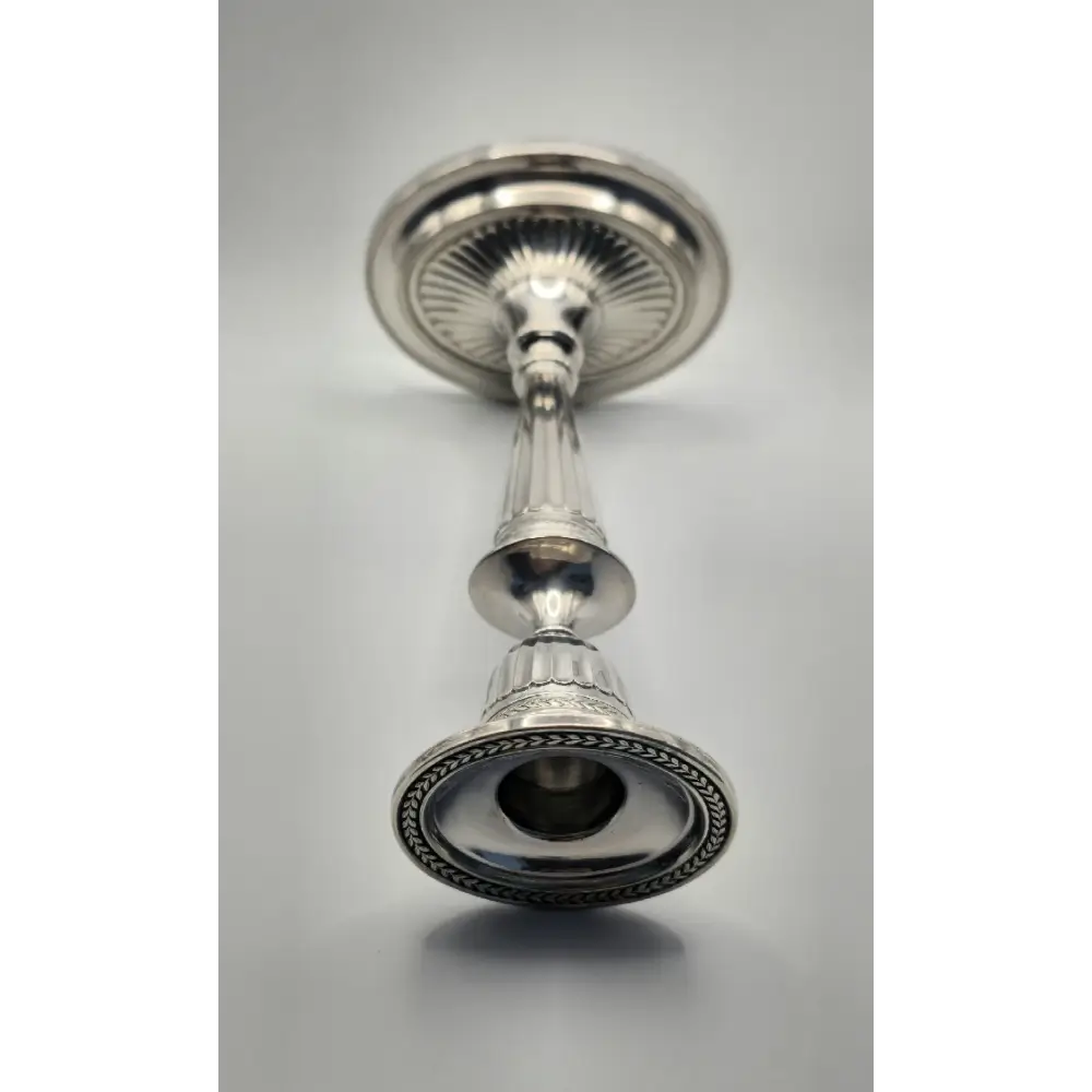 Decorative silver ceiling light fixture