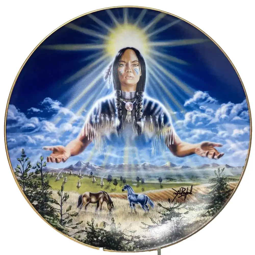 Royal Doulton - David Penfound Limited Edition Plate: Sun Maiden