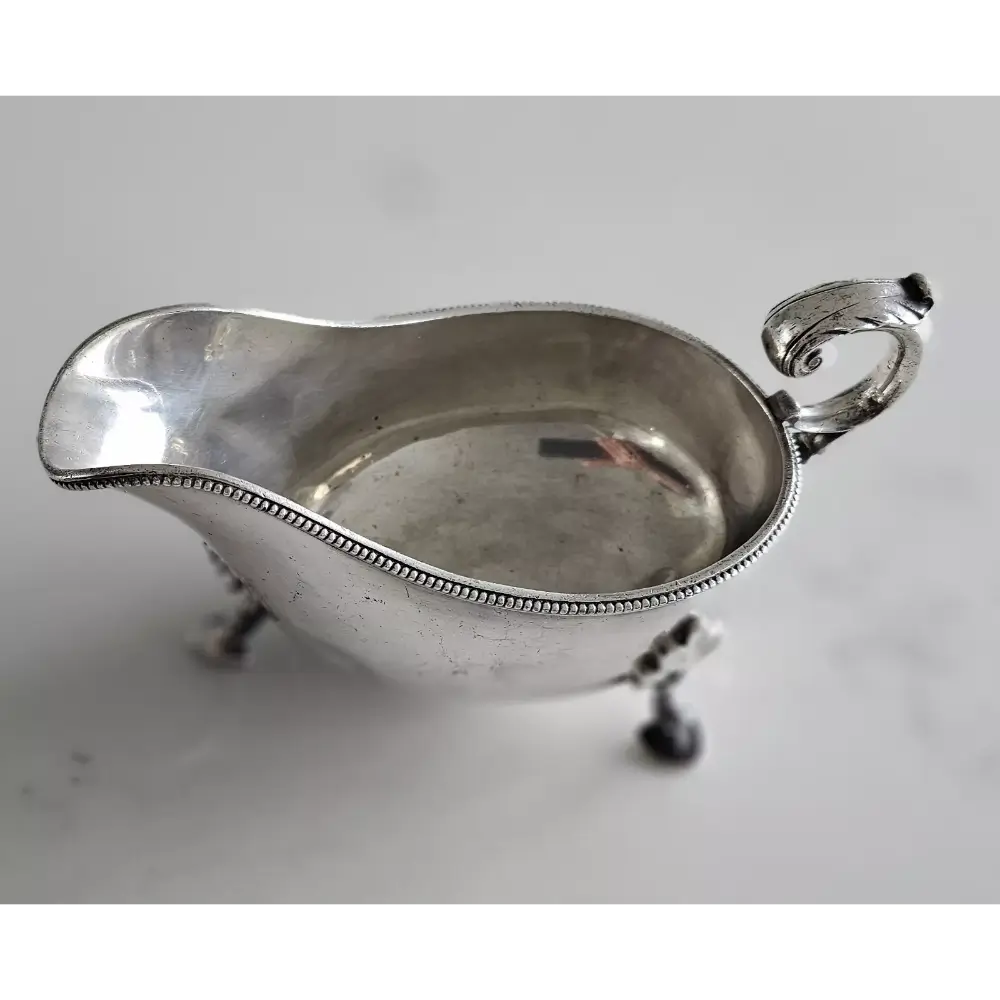 Silver gravy boat