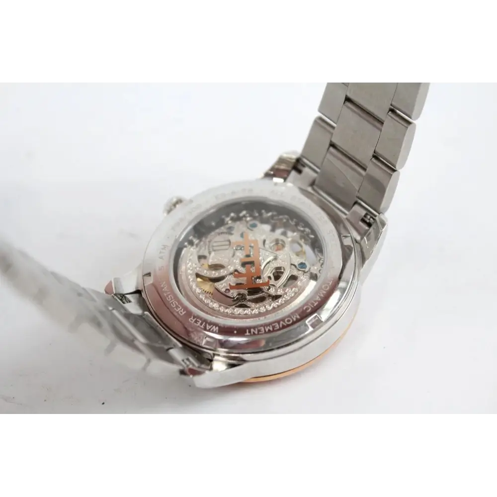 back of Earnshaw Skeleton Watch