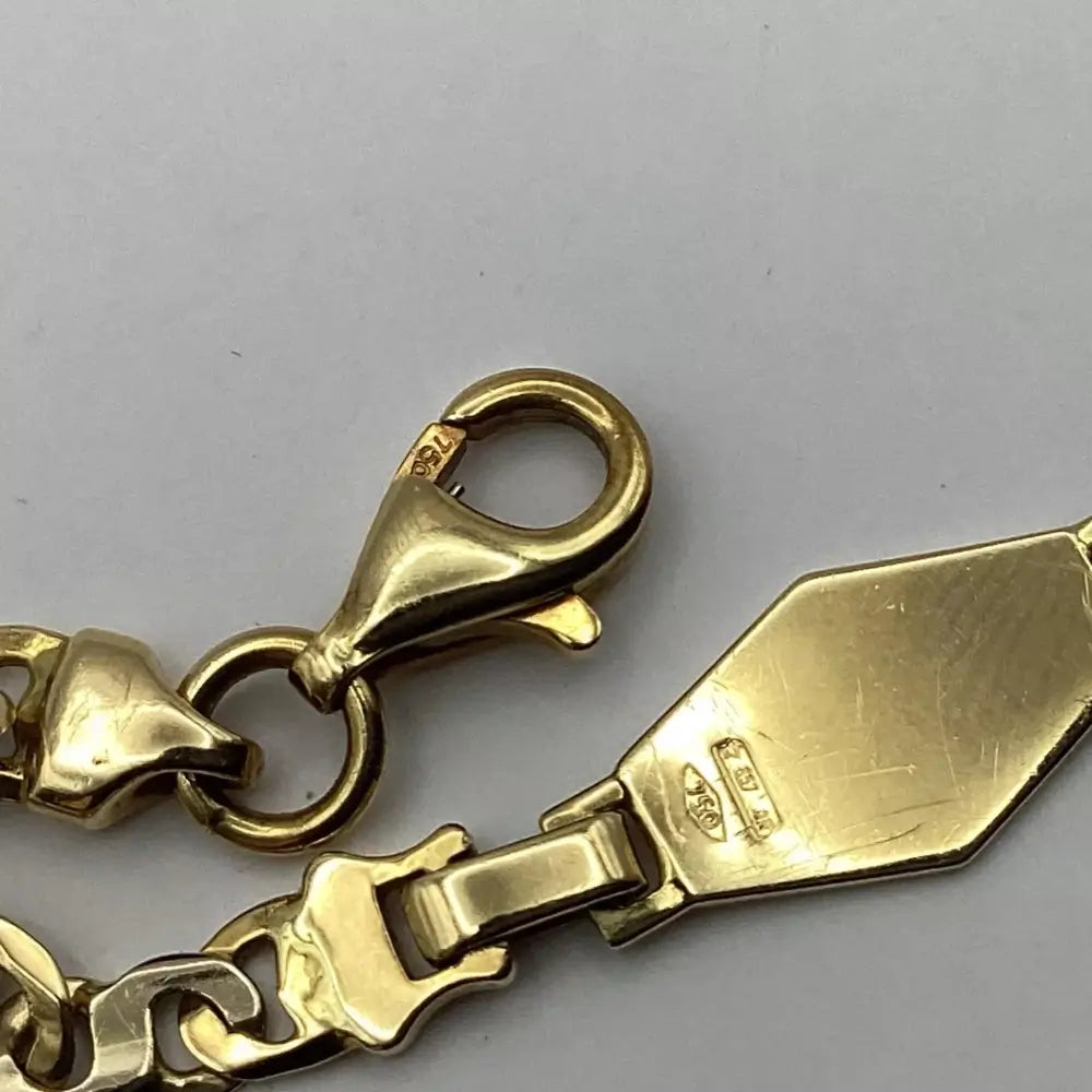 Close-up of a gold chain
