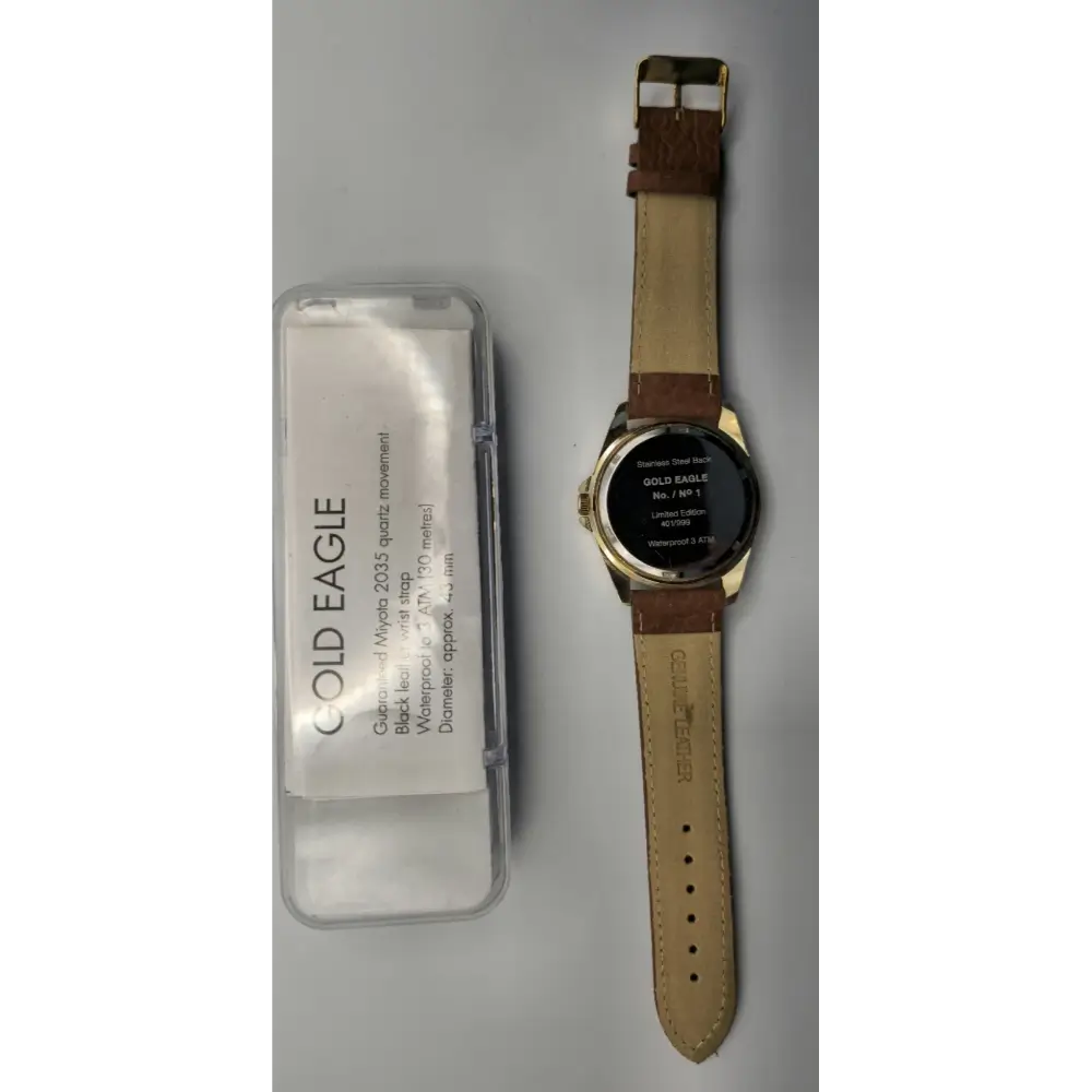 Gold Eagle watch