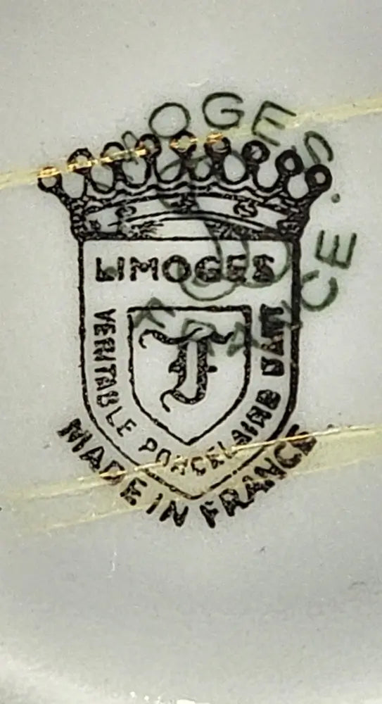 Limoges porcelain mark