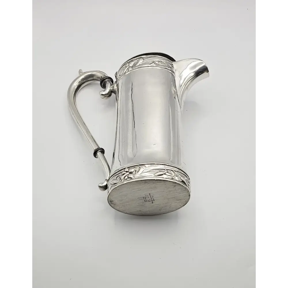 Silver pitcher