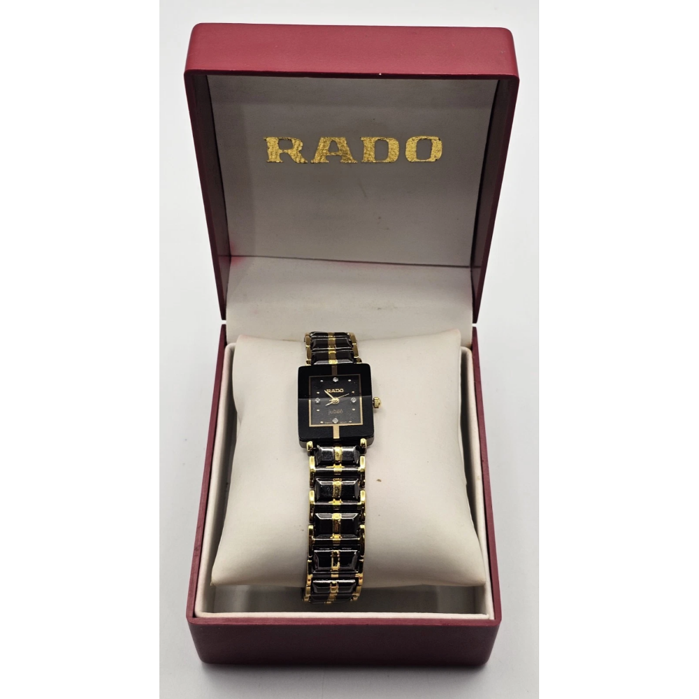 Rado watch in an open box