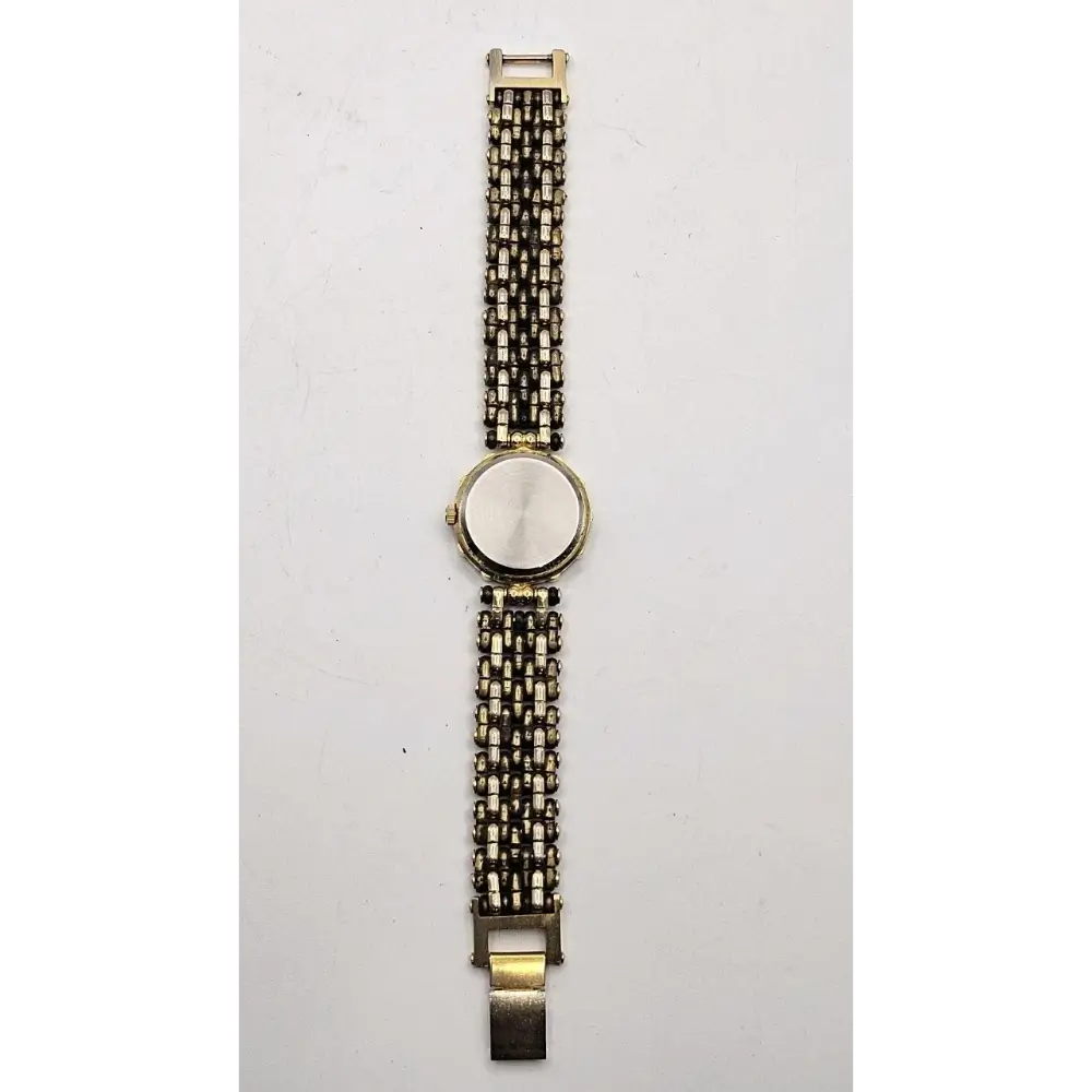 Back of Raymond Rene Women Two-Tone Quartz