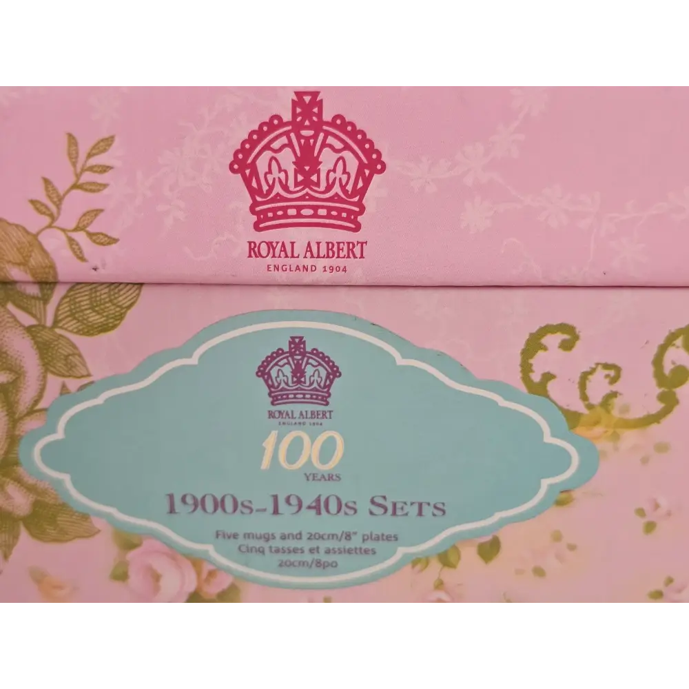 Royal Albert product packaging