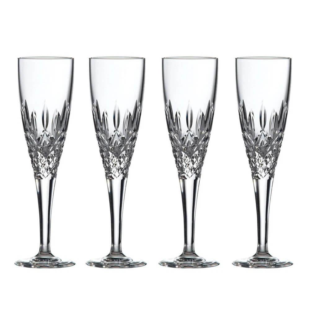Royal Doulton Highclere Crystal Flute Set Of 4 from curated Kitchen & Tableware collection