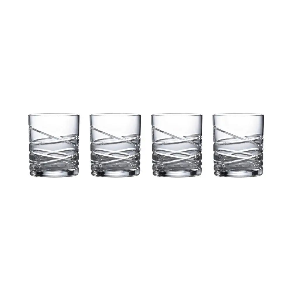 Royal Doulton Saturn Nouveau Crystal Tumbler Set