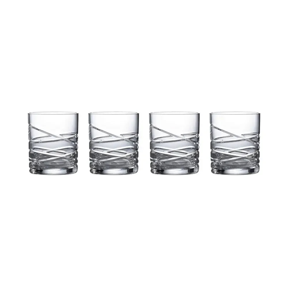 Royal Doulton Saturn Nouveau Crystal Tumbler Set for luxury table settings