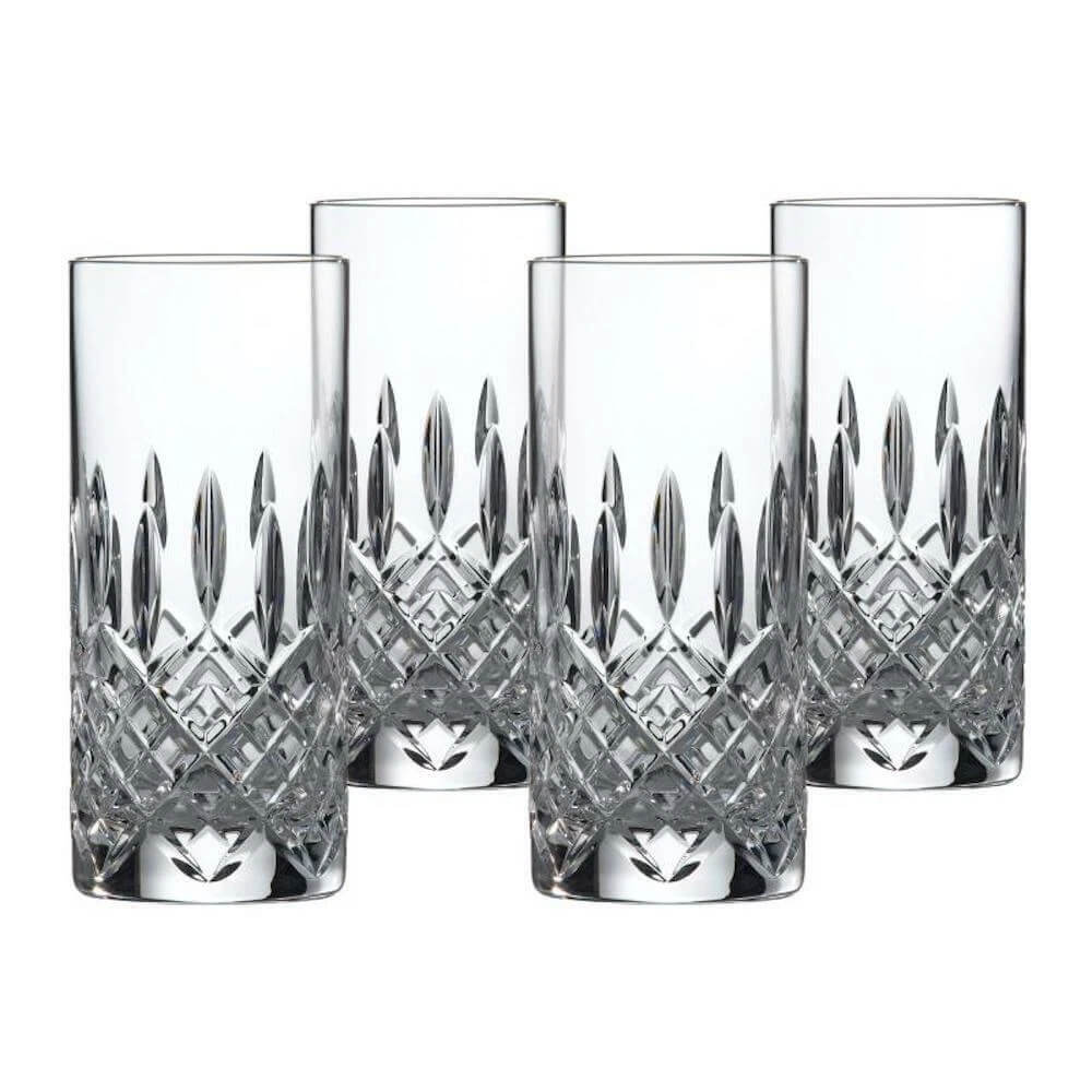 Royal Doulton Highclere Highball Crystal Tumbler Set