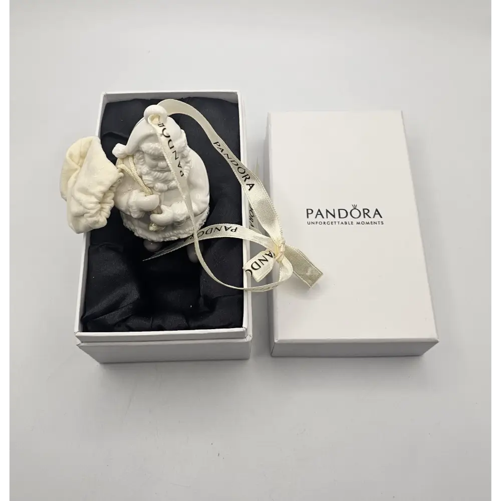 2013 Pandora Christmas ornament Santa Claus with original box