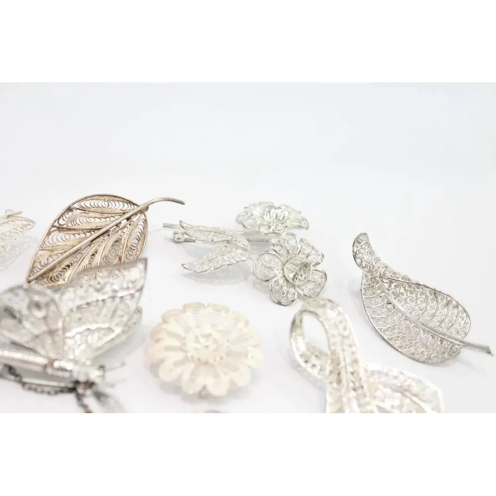 Collection of decorative brooches