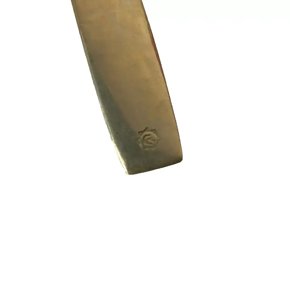 Gold bar with a logo