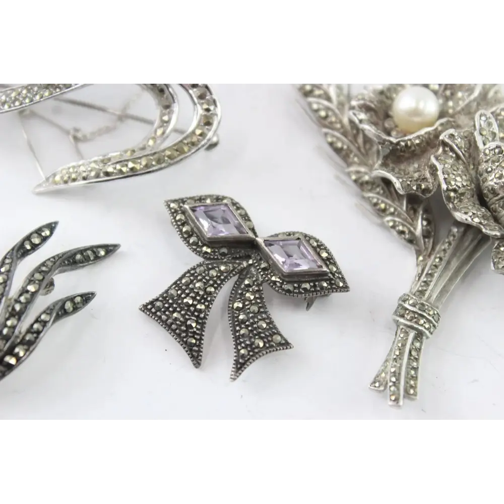 Collection of decorative brooches