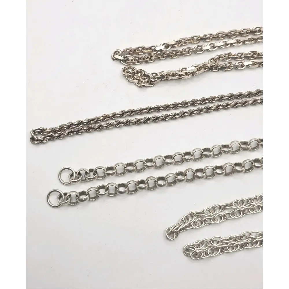Sterling Silver Chain Necklaces