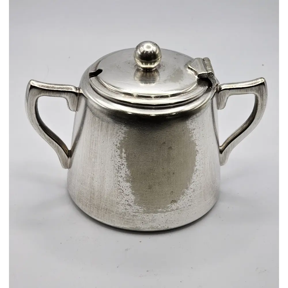 Silver teapot with lid