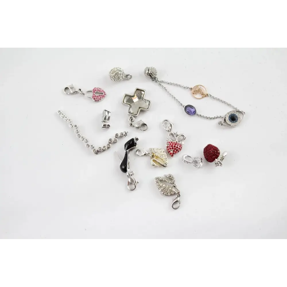 Collection of various charms on a chain