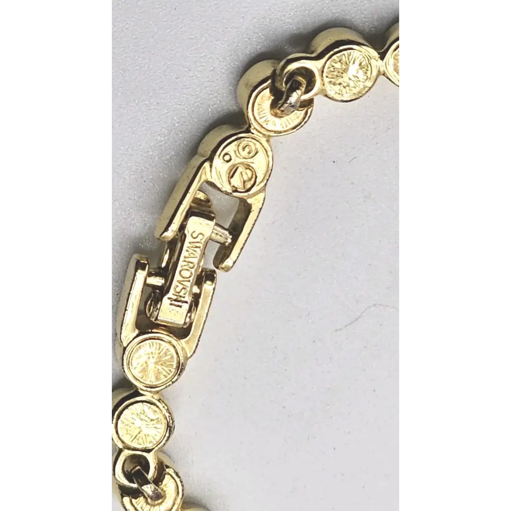 Gold bracelet with engraved design