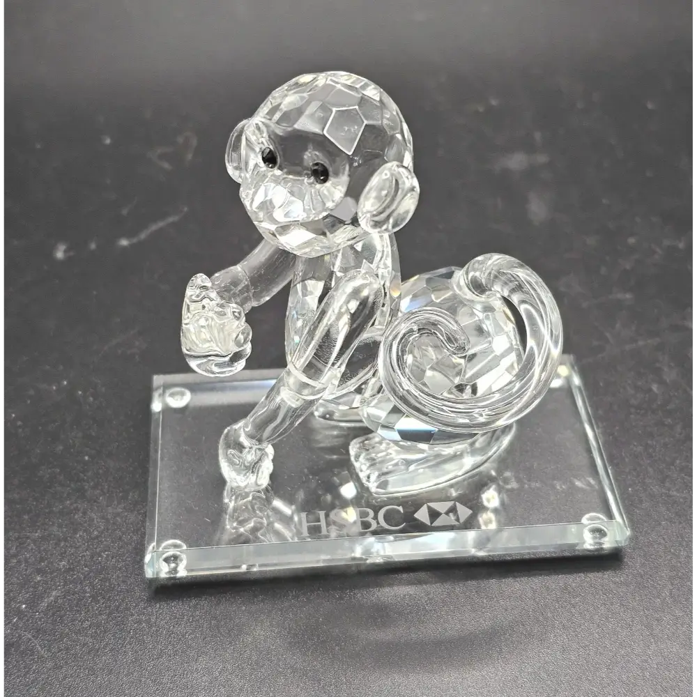 Clear crystal figure