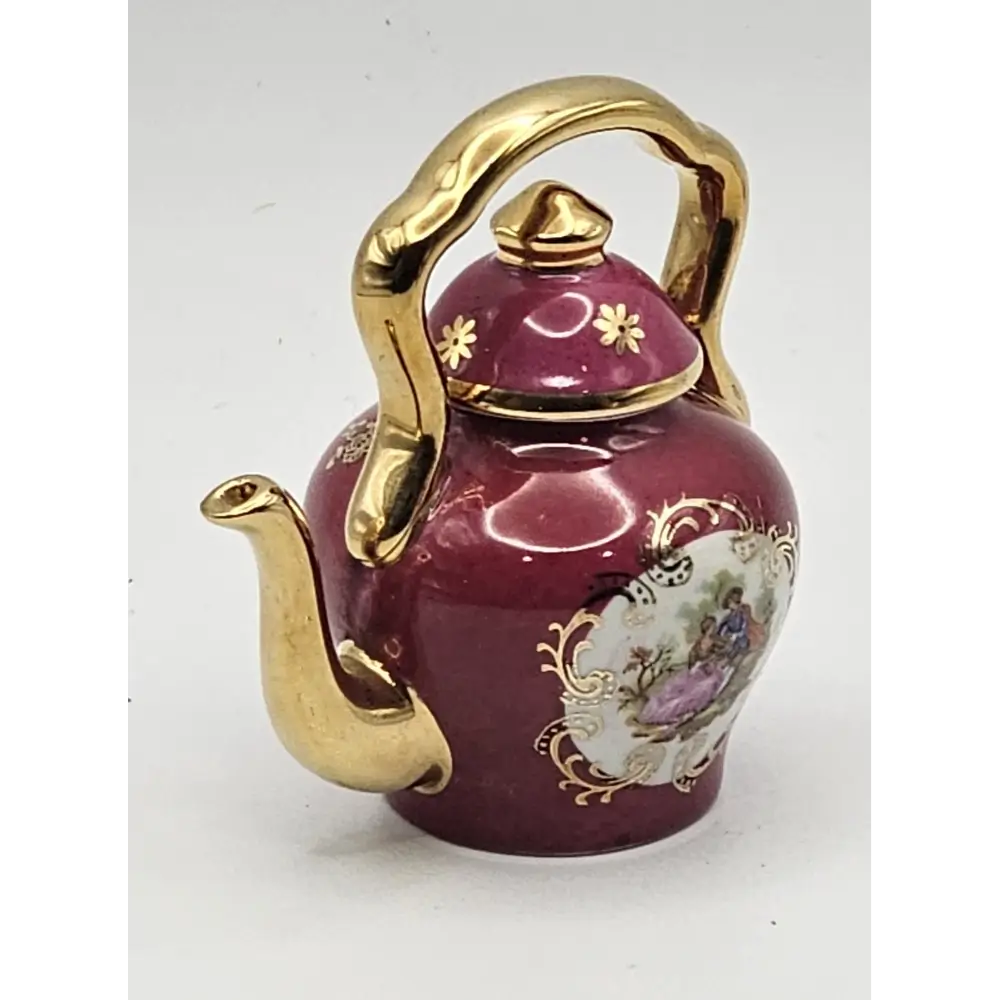 22K gold gilt porcelain