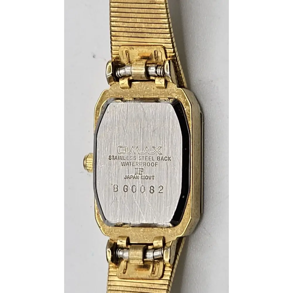 Vintage Omax Crystal Ladies with logo and number