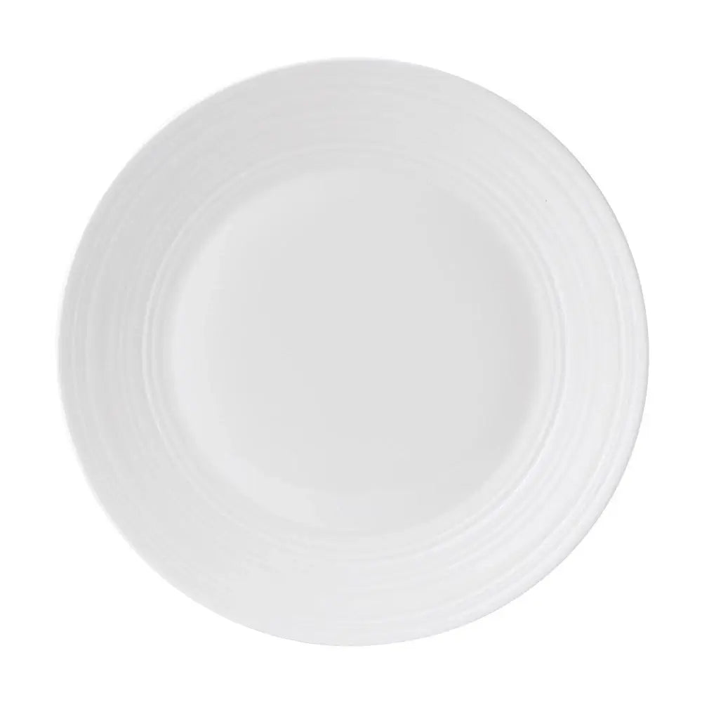 White ceramic plate