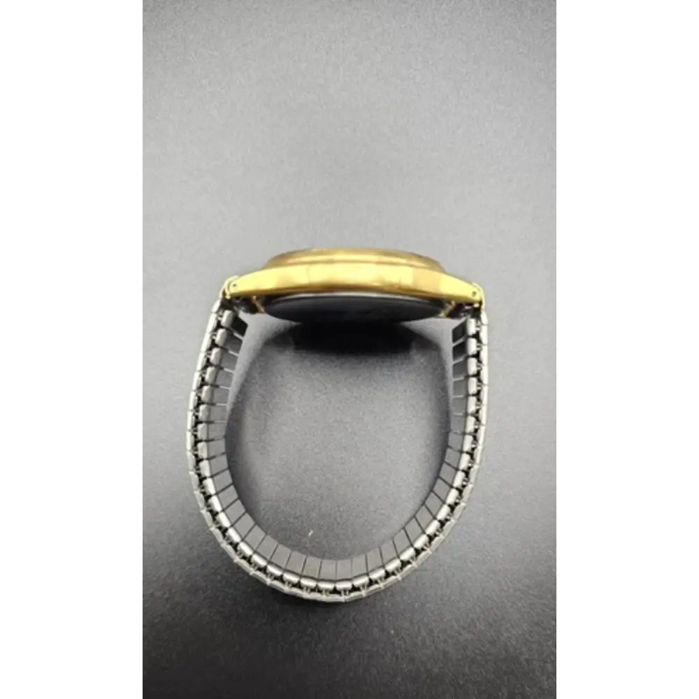 Gold and silver watch
