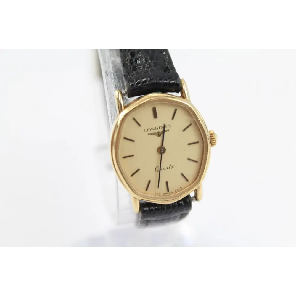 Womens Longines GoldTone Watch