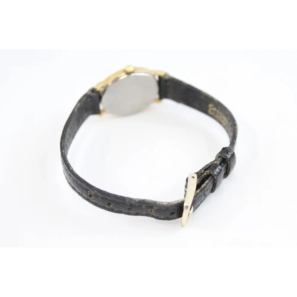 Back of Womens Longines GoldTone Watch