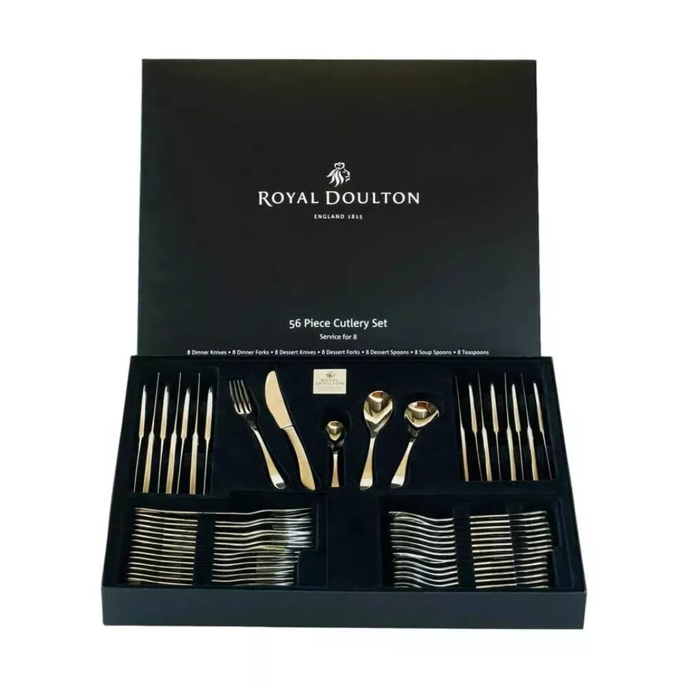 Royal Doulton 56-piece cutlery set