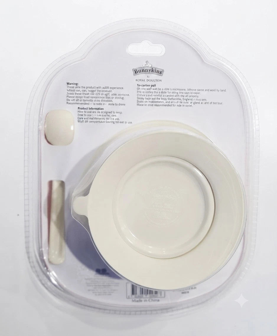 Royal Doulton Bunnykins Melamine Suction Bowl & Spoon Set (Play)