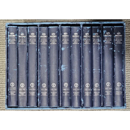 AFL Grand Final Records 1912–2011 – 11 Hardback Volumes Collection