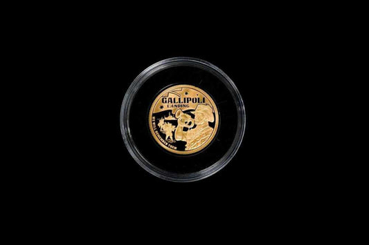 100th Anniversary of WWI Gallipoli Landing 2015 Gold Coin, Perth Mint