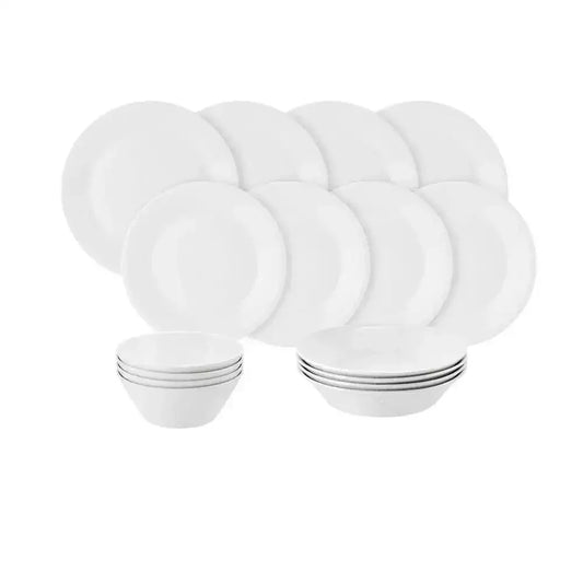 Set of white Dinner Set
