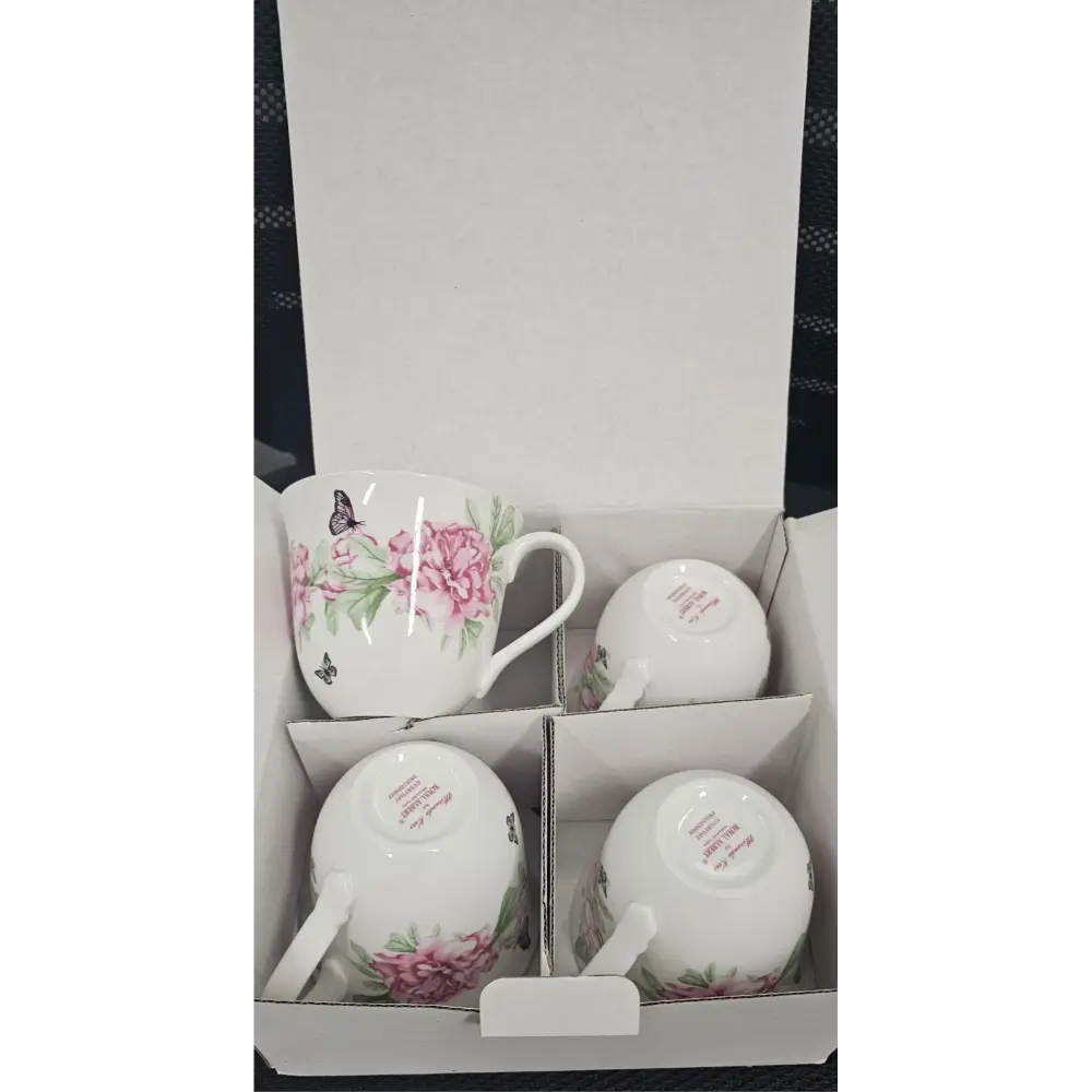 Royal Albert Miranda Kerr collection porcelain mugs 350ml set