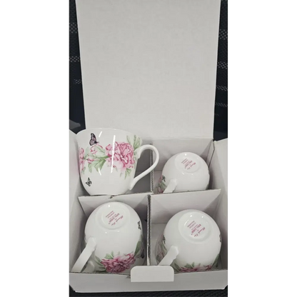 Royal Albert Miranda Kerr collection porcelain mugs 350ml set