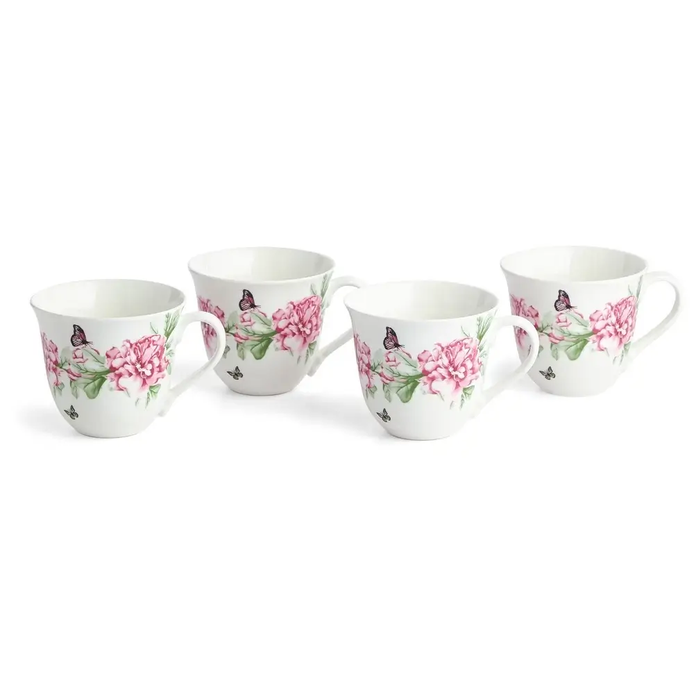 Royal Albert Miranda Kerr 350ml mug set of 4 in white gift box