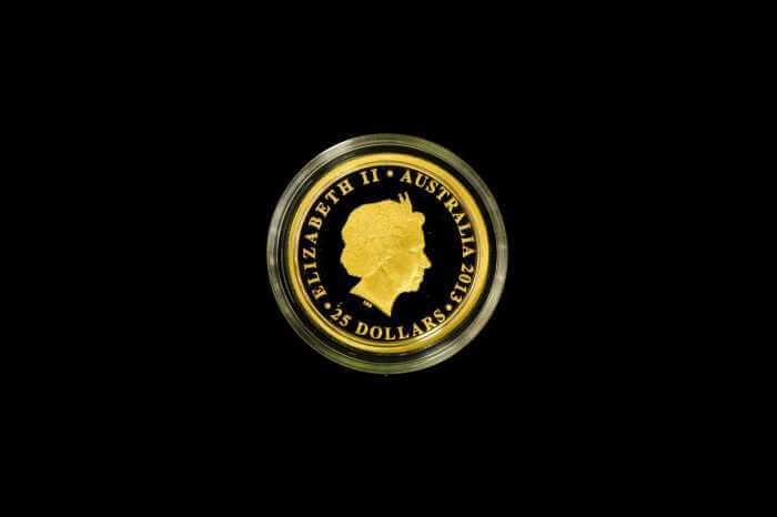 60th Anniversary of the Coronation of Queen Elizabeth II 2013 $25 Gold Proof Coin, 1/4 oz