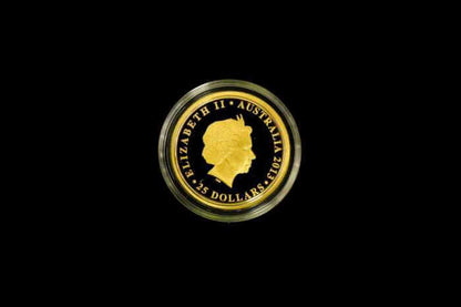 60th Anniversary of the Coronation of Queen Elizabeth II 2013 $25 Gold Proof Coin, 1/4 oz