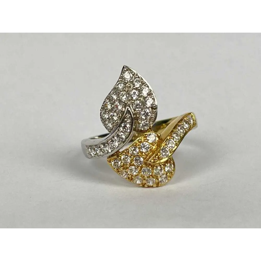 14ct Yellow Gold Cubic Zirconia Ring from our Genuine Pre-Owned Luxury Rings & Designer Jewellery