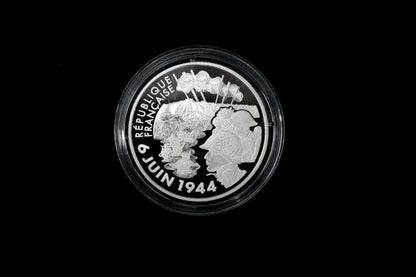 2004 60th Anniversary of D-Day 1.5€ Silver Proof Coin