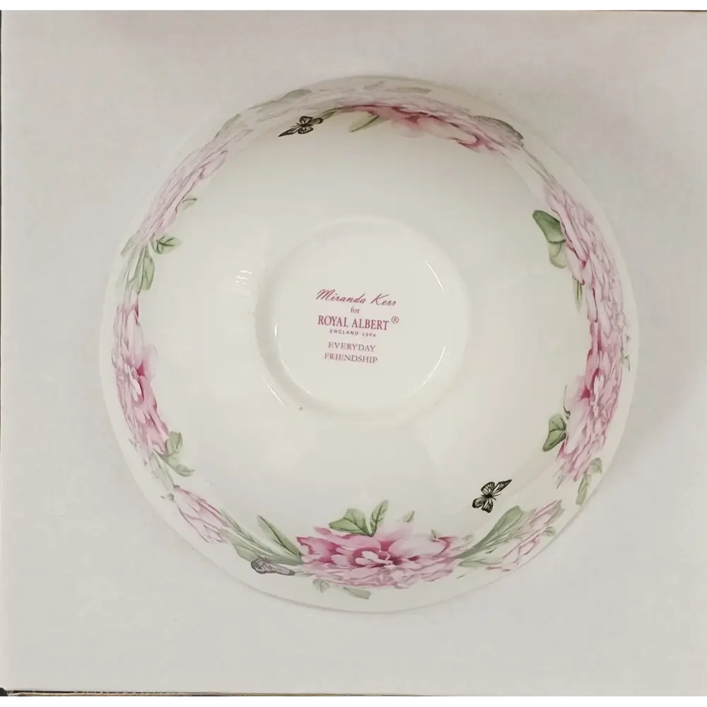 Royal Albert Friendship Roses 15.5cm bowls with rose design