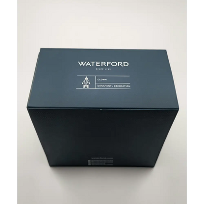 Dark blue box with 'Waterford' branding