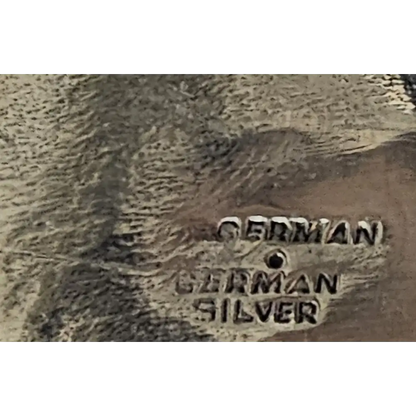 Close-up of 'German Silver' 
