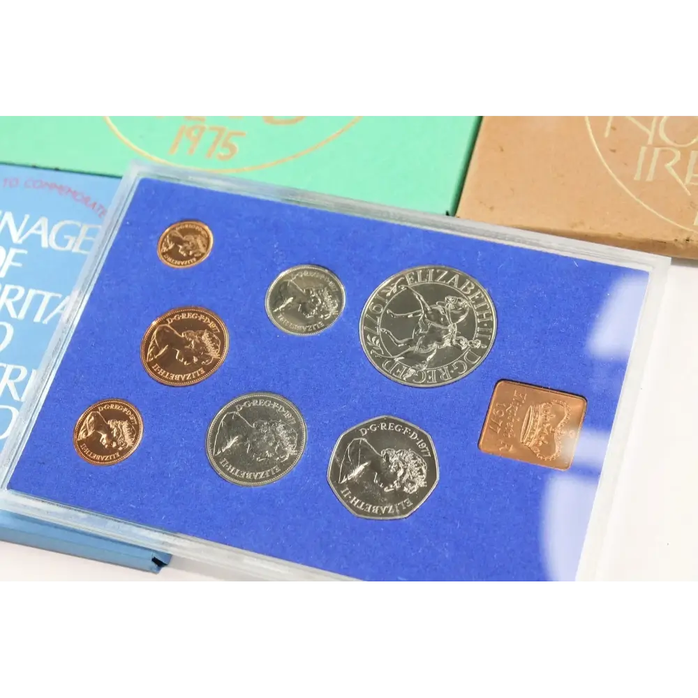 Historical British coins in Royal Mint Great Britain & Northern Ireland sets