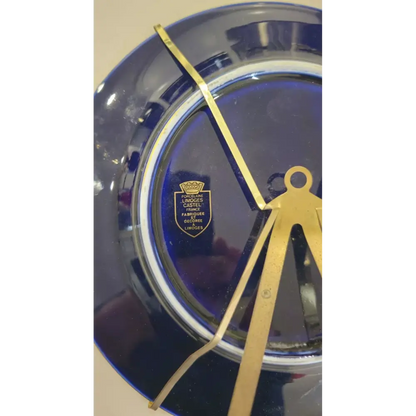 Close-up of a blue Plate