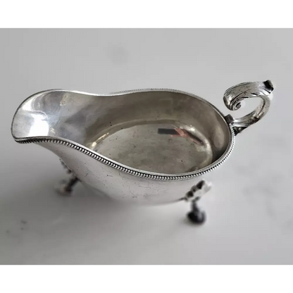 Silver gravy boat